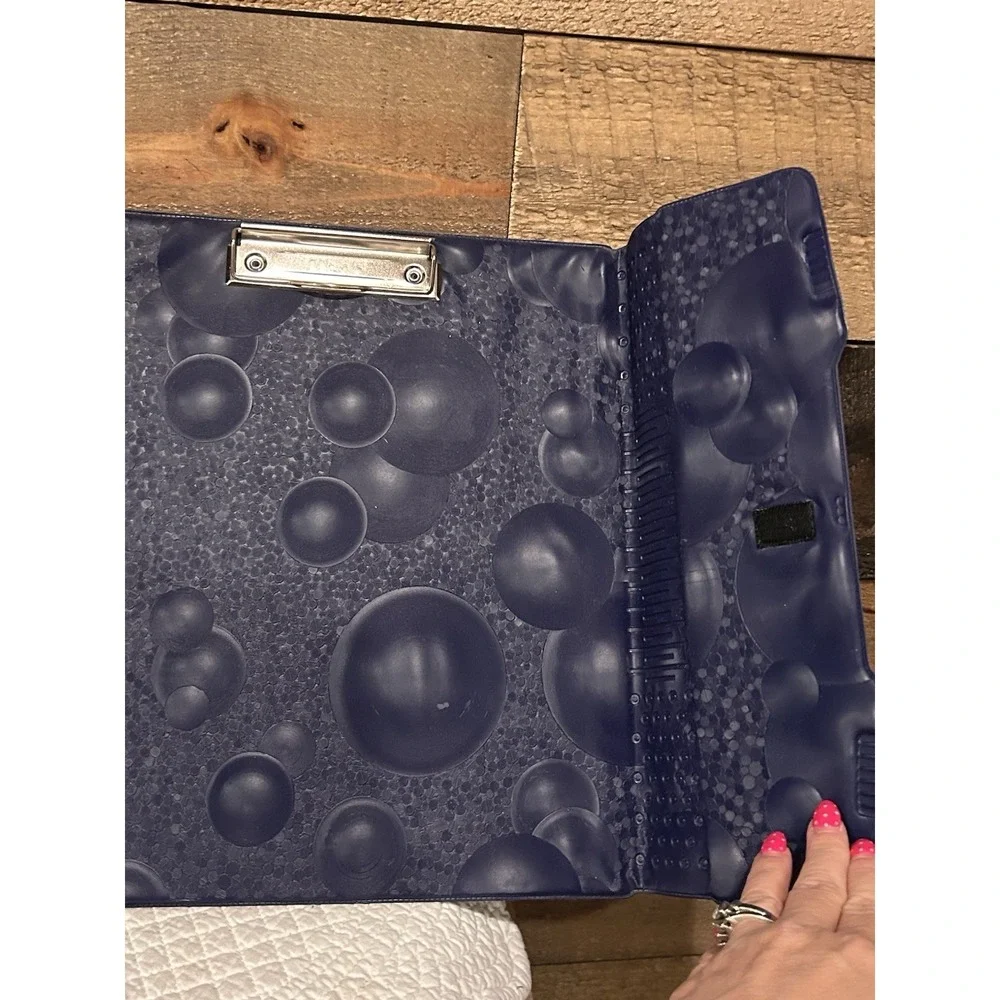 Vintage 1996‎ FuturoCity Mead 3-Ring Binder w Clipboard